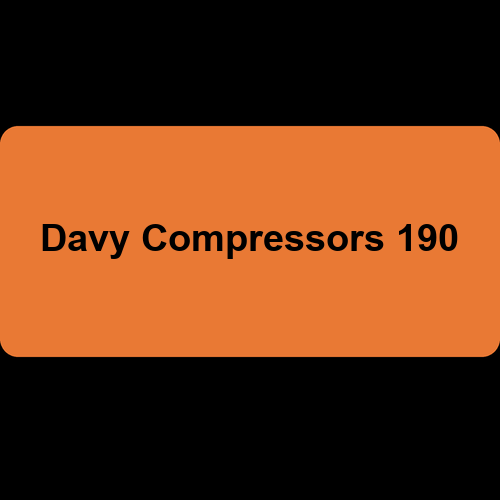Davy Compressors 190